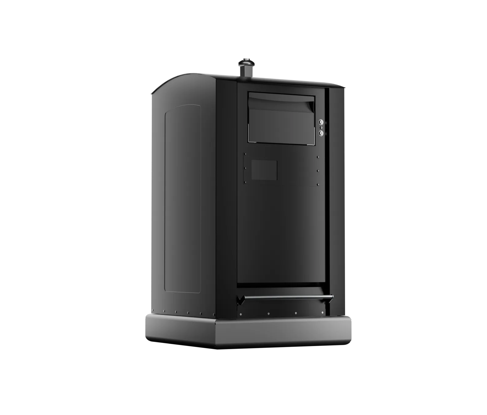 Junior Mini container in black seen from the side