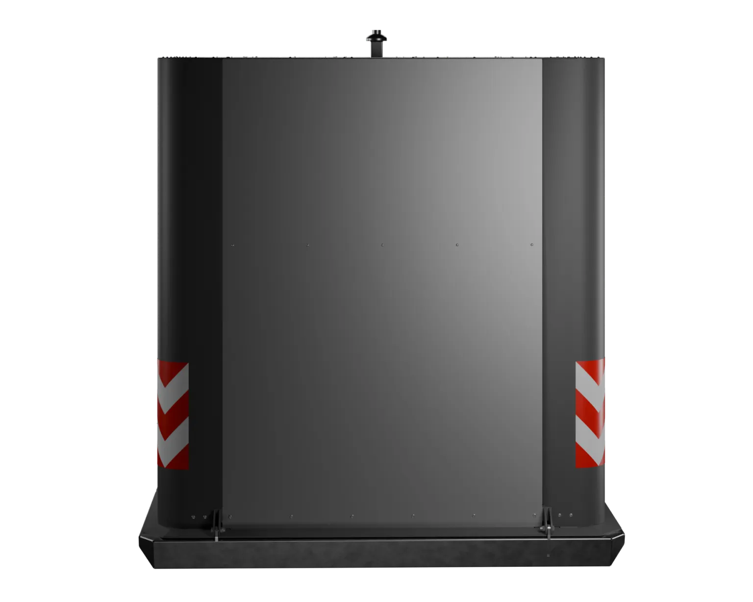 Cube container seen from the side