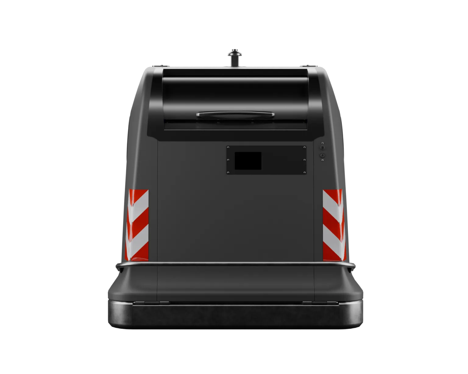 City Next container seen from the front with the disposal door